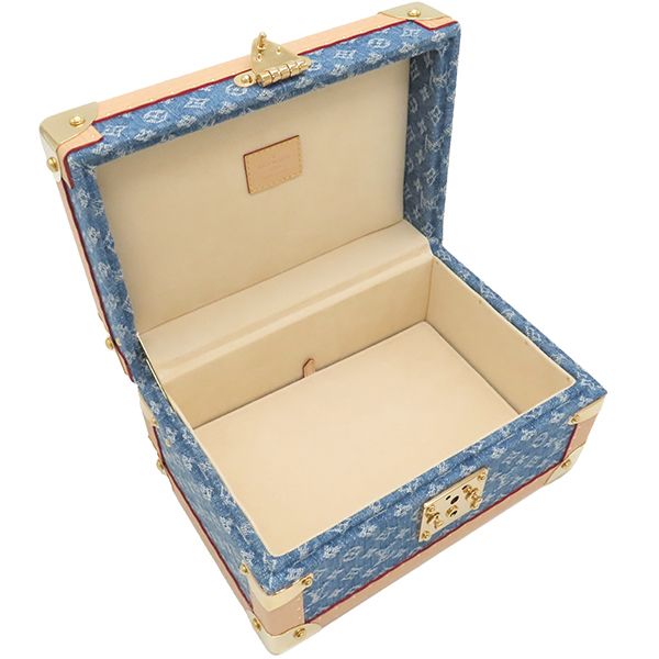 Louis Vuitton Small Accessories Coffret Trésor 24 Monogram Denim Monogram Denim