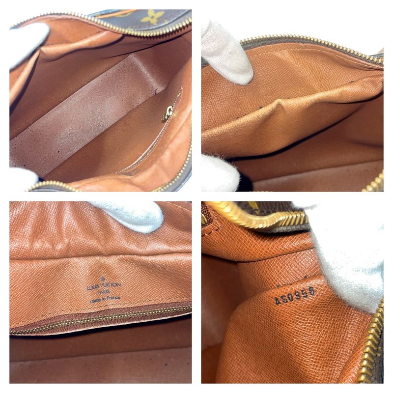 Louis Vuitton M51265 Monogram PVC Boulogne 30 Shoulder Bag Brown 320547