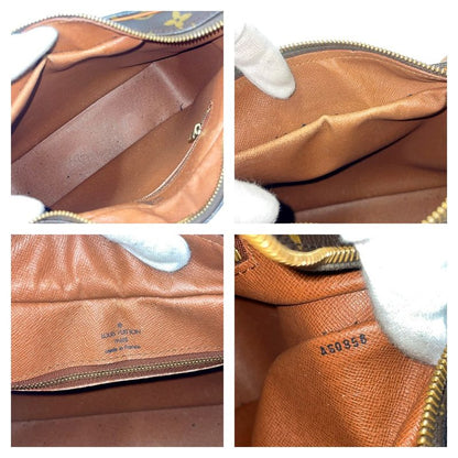 Louis Vuitton M51265 Monogram PVC Boulogne 30 Shoulder Bag Brown 320547