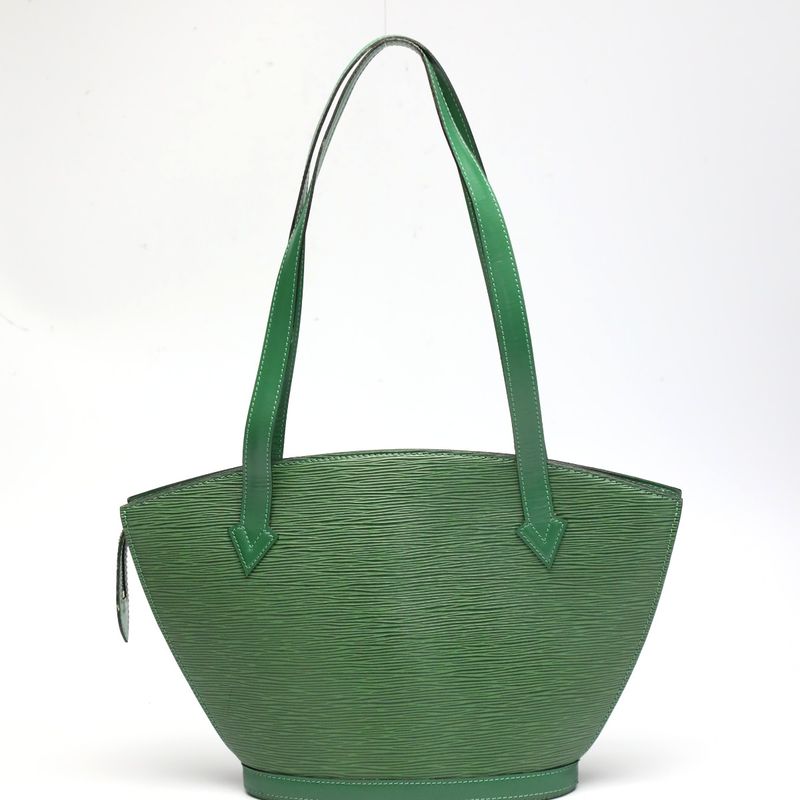 Louis Vuitton M52334 Epi Borneo Green Tote Bag Saint-jacques Obsolete Tote Bag