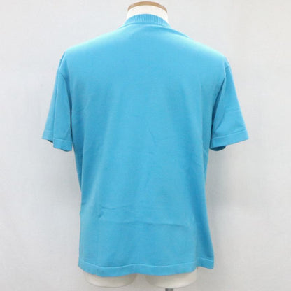 Louis Vuitton Embroidered Signature Short Sleeve Blue Series S Size