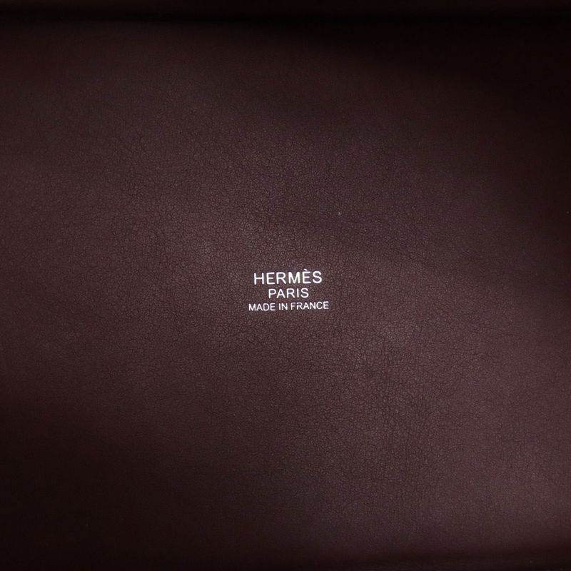 Hermes Picotin Lock PM Silver Hardware Handbag Toile Ashe Women