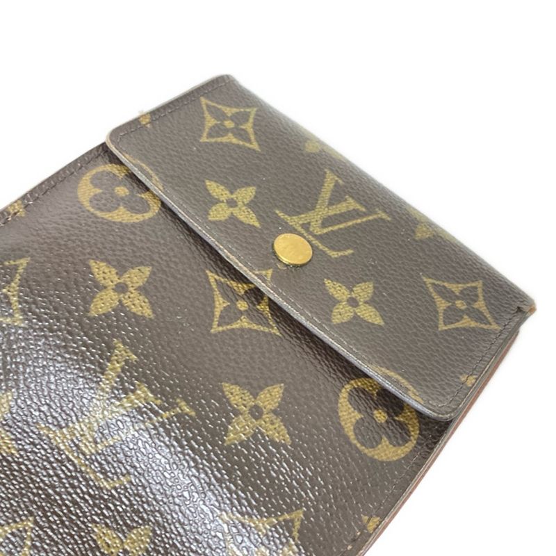 Louis Vuitton W Hook Wallet Monogram Porte Monnaie Vivier Carte Cles Di M61652