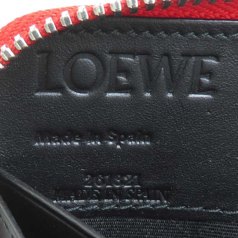 Loewe Round Zipper Long Wallet