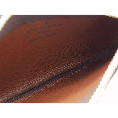 Louis Vuitton Pochette Cles Monogram Canvas Card Key Case Key Case Coin Case