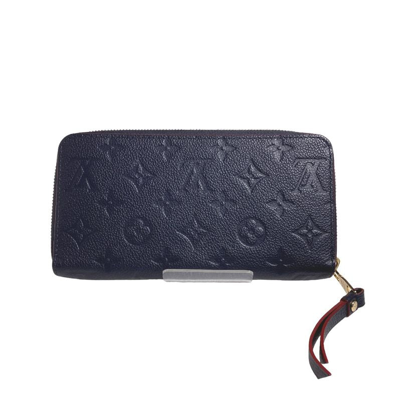 Louis Vuitton M62121 Empreinte Zippy Wallet Marline Rouge Long Wallet Louis