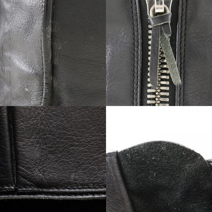 Balenciaga Paper Bag 255412 Calf Black Women's Tote Bag