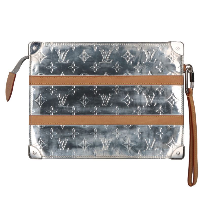 Louis Vuitton M80807 Trunk Pochette Monogram Mirror Clutch Bag For Men