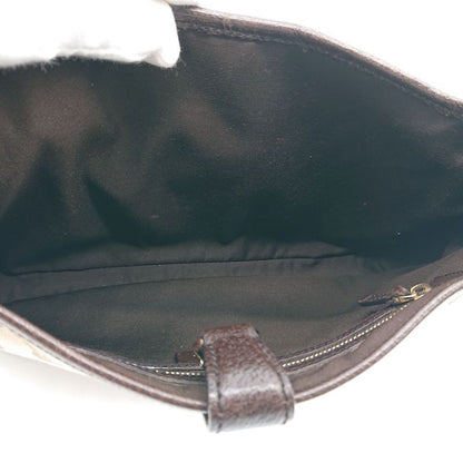 Gucci Hobo New Jackie Sherry Line GG Canvas Handbag Leather Beige Brown