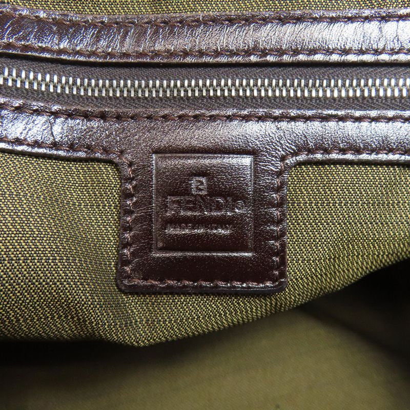 Fendi Zucca Pattern Tote Bag Canvas Women