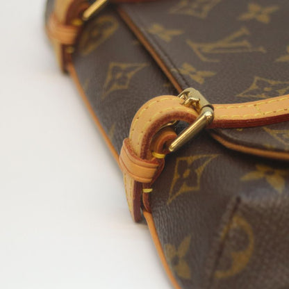 Louis Vuitton 05 M51159 Monogram Pochette Marel Shoulder Bag Handbag Pochette