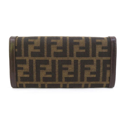 Fendi Bifold Long Wallet Zucca