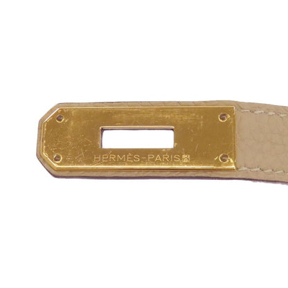 Hermes Birkin 30 Trench Gold Hardware Handbag Taurillon Women