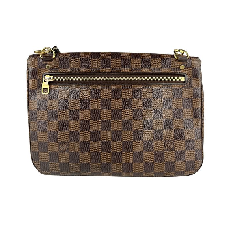 Louis Vuitton Crossbody Shoulder Bag Damier Hoxton GM N41253