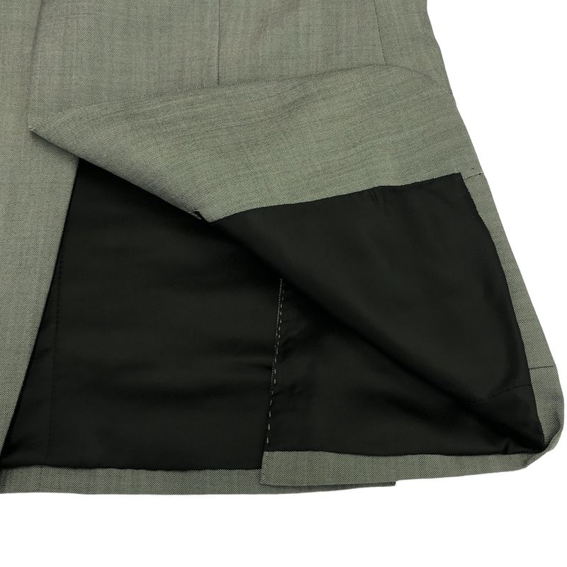 Balenciaga Wool Mohair Set-Up Suit 390206 Gray 44