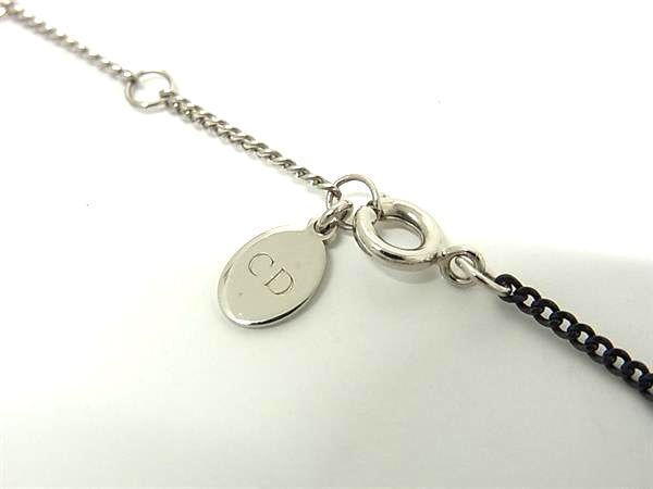Pattern DIOR Homme DIOR Homme Logo Necklace Accessory Women's Black And