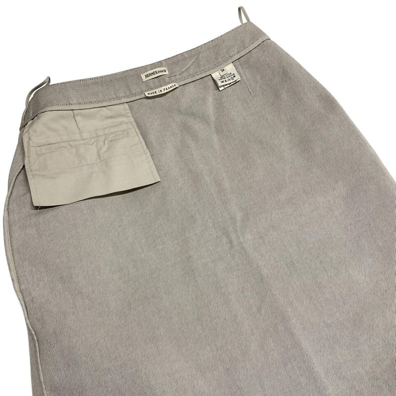 Hermes Skirt Size 38 M Women's Margiela Period Gray Knee Length