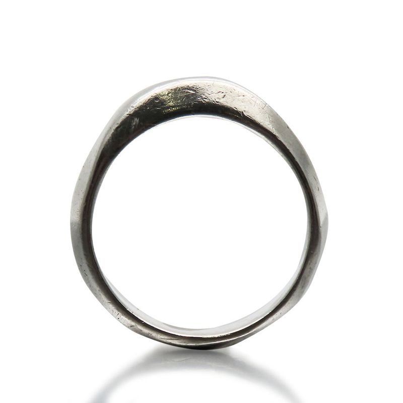 Tiffany & Co Ring / Ring Knife Edge 925 Silver Approx 4.5g Silver Approx #10