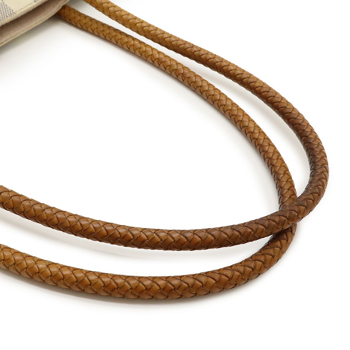 Louis Vuitton Damier Azure Propriano Tote Bag Shoulder Bag Semi Shoulder Fringe