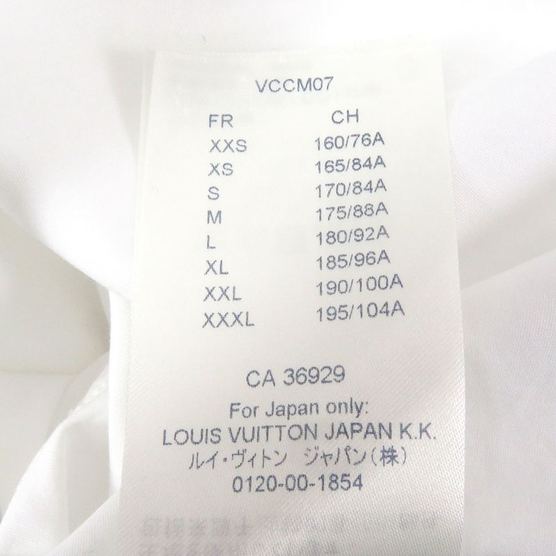 Louis Vuitton 20AW 100% Cotton Staples Edition Long Sleeve Shirt With Logo