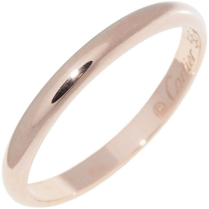 Cartier Ring 18K Pink Gold Classic Wedding Ring 1895 Wedding Ring Width 25mm