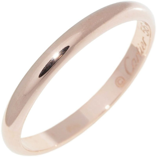 Cartier Ring 18K Pink Gold Classic Wedding Ring 1895 Wedding Ring Width 25mm
