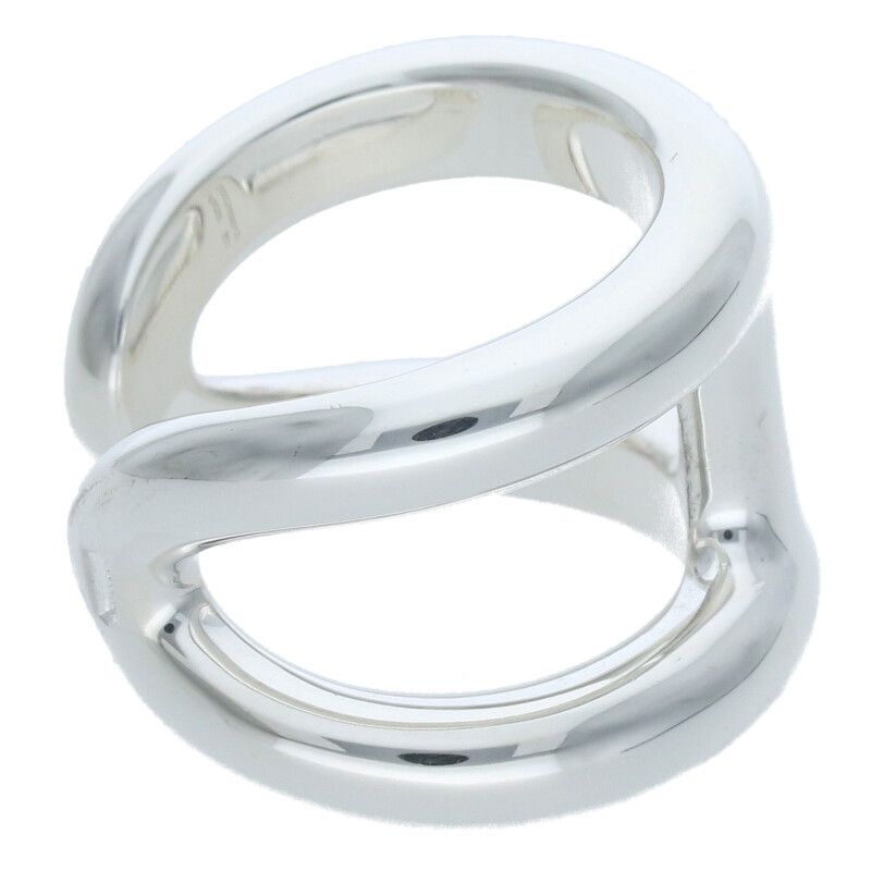 Hermes Osmose GM Osmose GM Silver Ring Men's 51 10.5