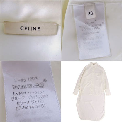 Celine Phoebe Period Shirt Blouse Long Sleeve Long