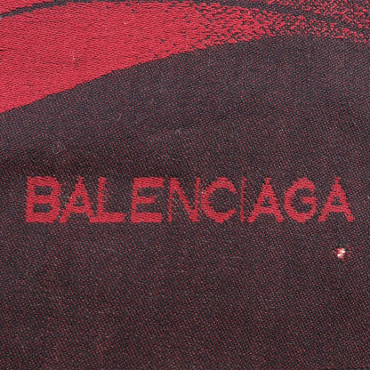 Balenciaga Stole Silk And Wool Bordeaux Women's Stole