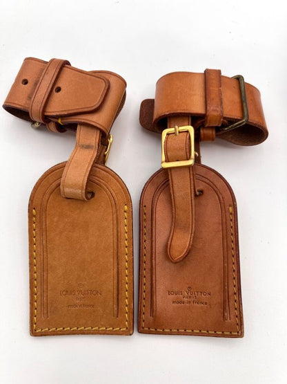 Louis Vuitton Name Tag Poinier Handle Holder 09bs264