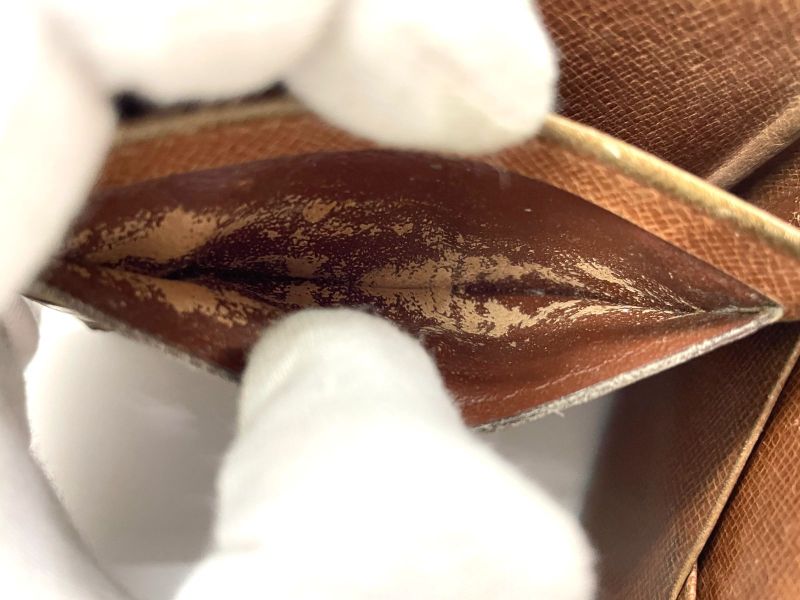 Louis Vuitton Monogram Portefeuille Multiple Compact Wallet M60895 Brown Made