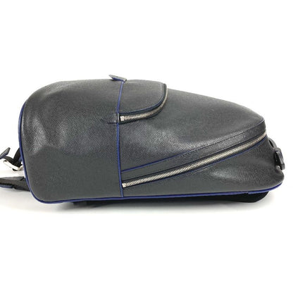 Louis Vuitton Backpack Sac Anton M32734 Taiga Leather Ardoise Black