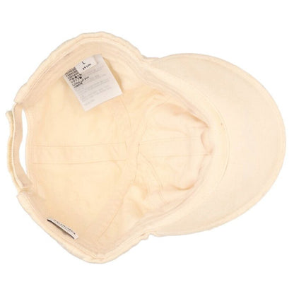 Balenciaga 673318 410b2 Destroyed Logo Embroidered Baseball Cap Hat Men's L