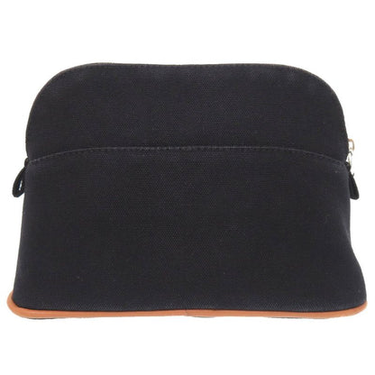 Hermes Bolide Pouch 20 PM Canvas Black Bag Black 0506 Hermes