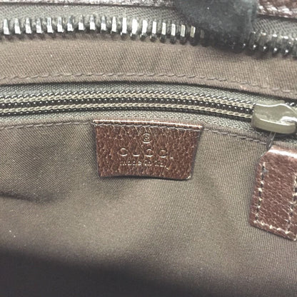 Gucci Shoulder Bag GG Canvas Sticky Scuff Yes 122793 Beige