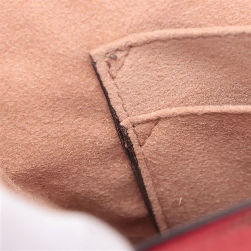 Gucci Bamboo Queen Margaret Leather Backpack Bee Red 476664 Made In Italy