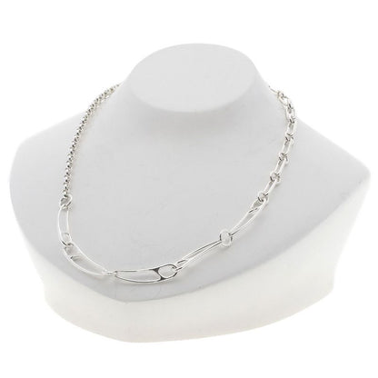 Hermes Chaine D'ancre Punk LG Necklace SV Ladies