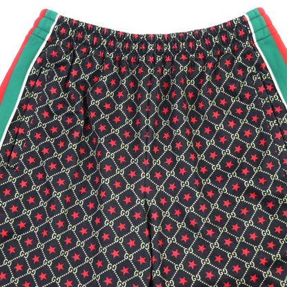 Gucci 575736 GG Star Sherry Line Shorts With Drawstring Rings Multicolor S Made