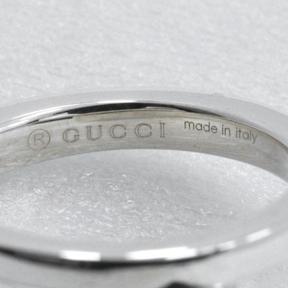 Gucci Nail Motif Silver 925 Size 9 Ladies 5.2g Ring