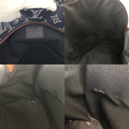 Louis Vuitton Backpack Daypack Apollo M43676 Upside Down Monogram Canvas Navy