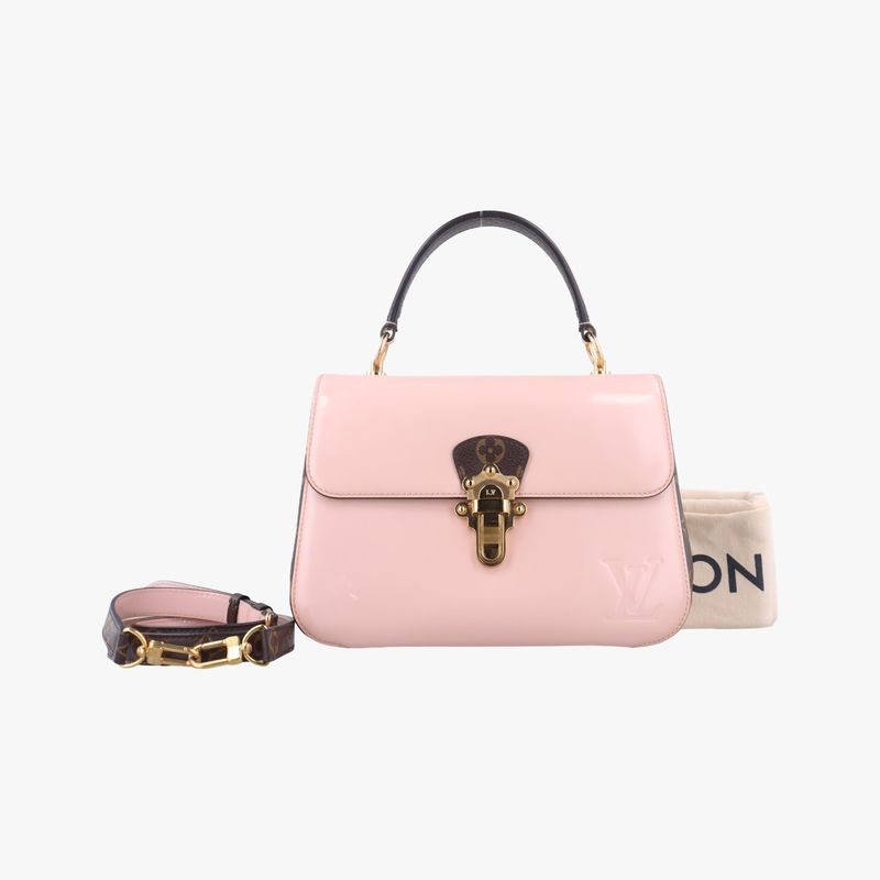 Louis Vuitton Cherry Wood Rose Ballerine Vernis M51952pl3158