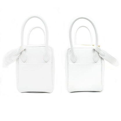 Hermes Lindy 26 New White Gold Hardware Eva Color W Engraved Shoulder