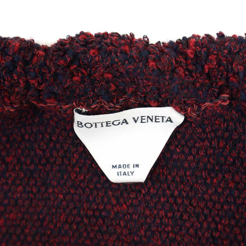 Bottega Veneta Slim Fit Cardigan Jacket 744371 V2r80 Red S