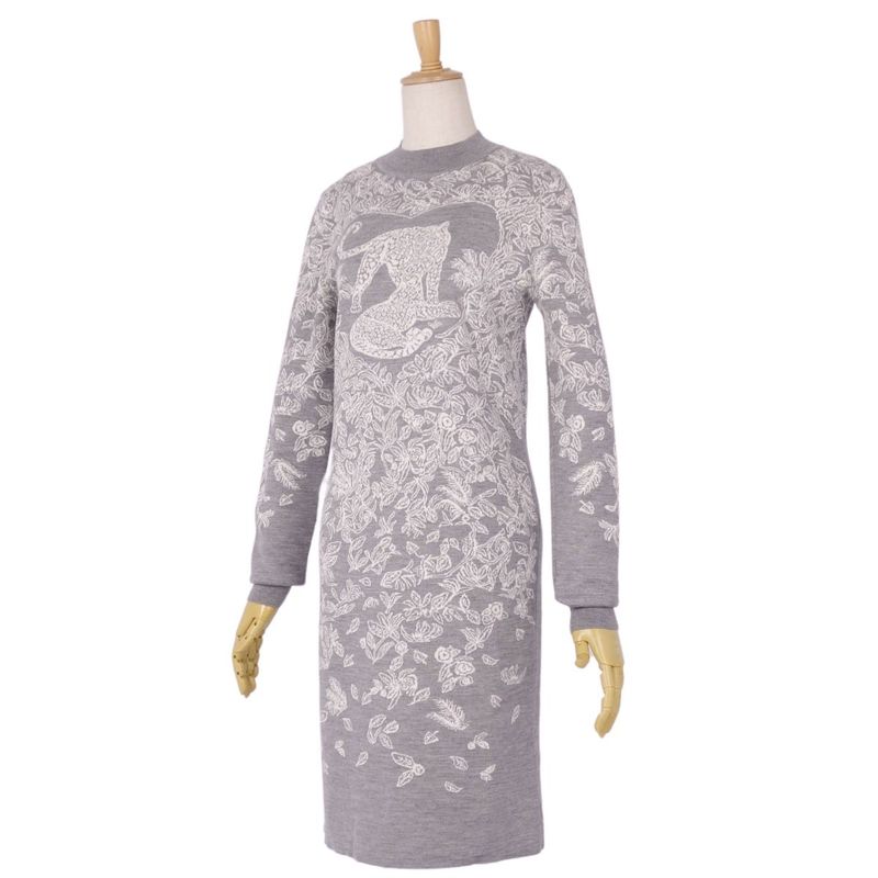 Hermes Dress 19AW Jungle LOVE Ji