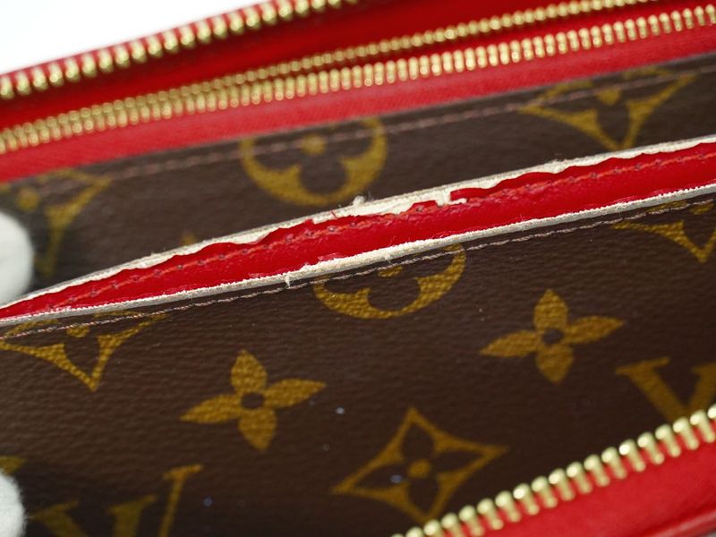 Authentic Louis Vuitton LV Zippy Wallet Retiro Monogram Round Zipper Long