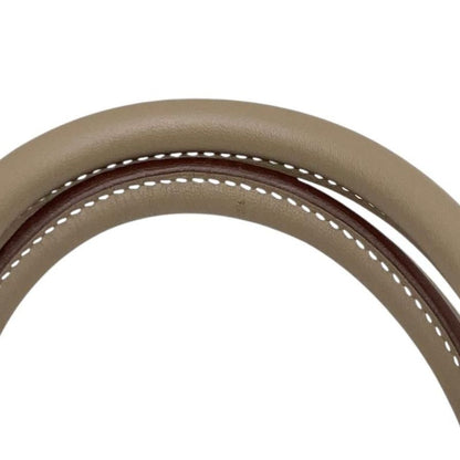 Hermes Handbag Birkin 25 W Engraved Swift Etoupe Glaze Gold Hardware Hermes