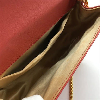 Gucci Bamboo 2-Way Hand Chain Shoulder Bag Pink