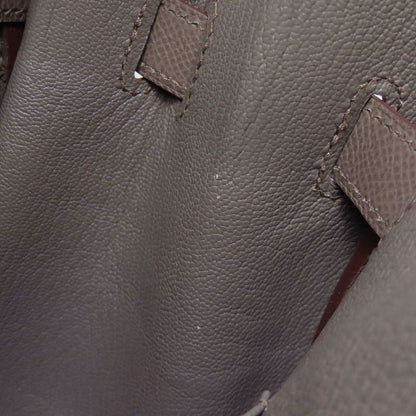 Hermes Birkin 30 Etan Silver Hardware Handbag Epson Women