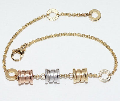 Bulgari Bracelet 18K Yellow Gold 18K White Gold 18K Pink Gold Bzero1 Element