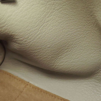 Loewe Amazona 2WAY Handbag Calf Women Leather Strap Crossbody Beige Tan